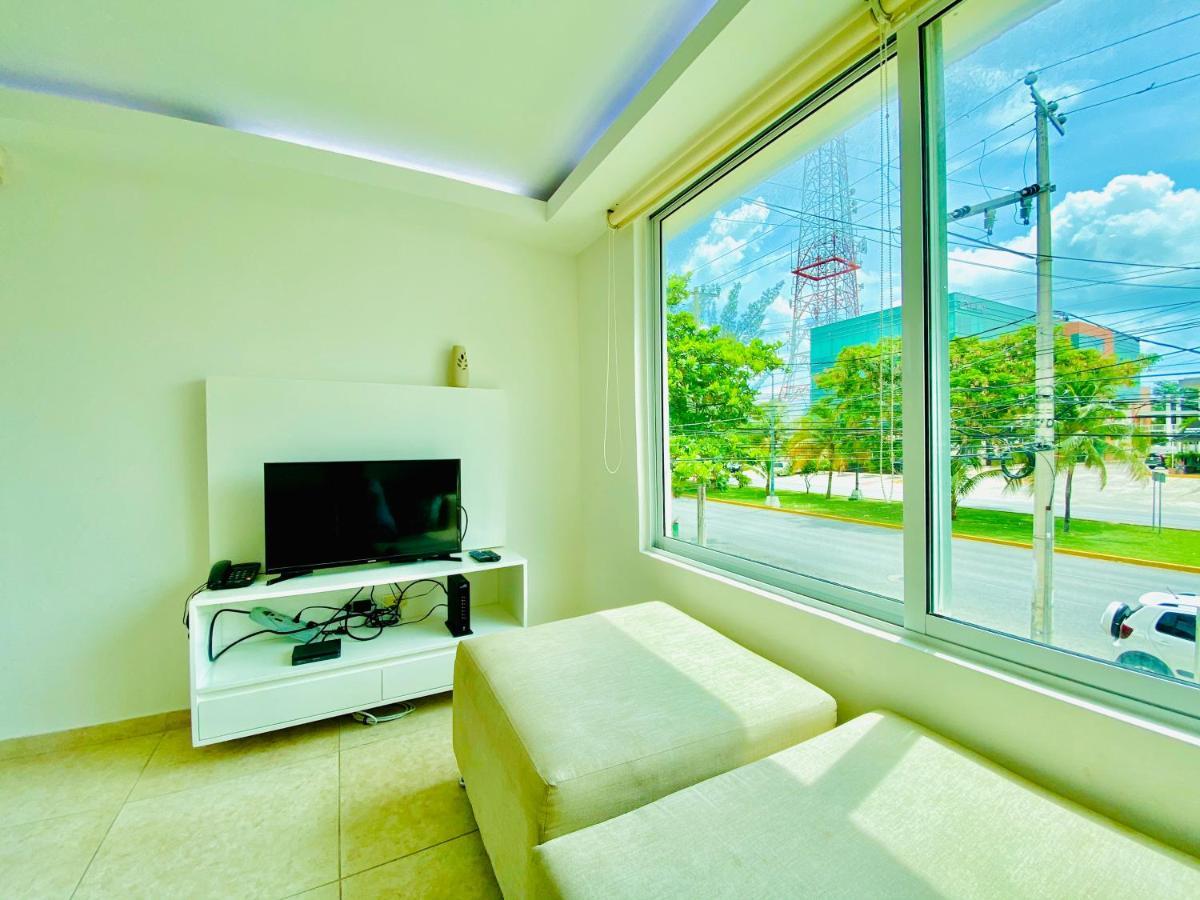 Apartamento Calido Y Moderno En La Entrada De La Zona Hotelera Κανκούν Εξωτερικό φωτογραφία